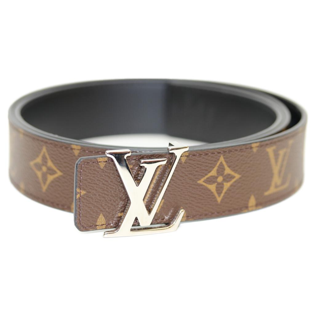 LOUIS VUITTON 24 years M8362 SVHardware LV Initial 35MM Reversible Belt belt BrownUsed