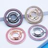 MagSafe Magnetic Phone Ring Holder Stand - Double Ring Glitter Zinc Alloy Desktop Stand