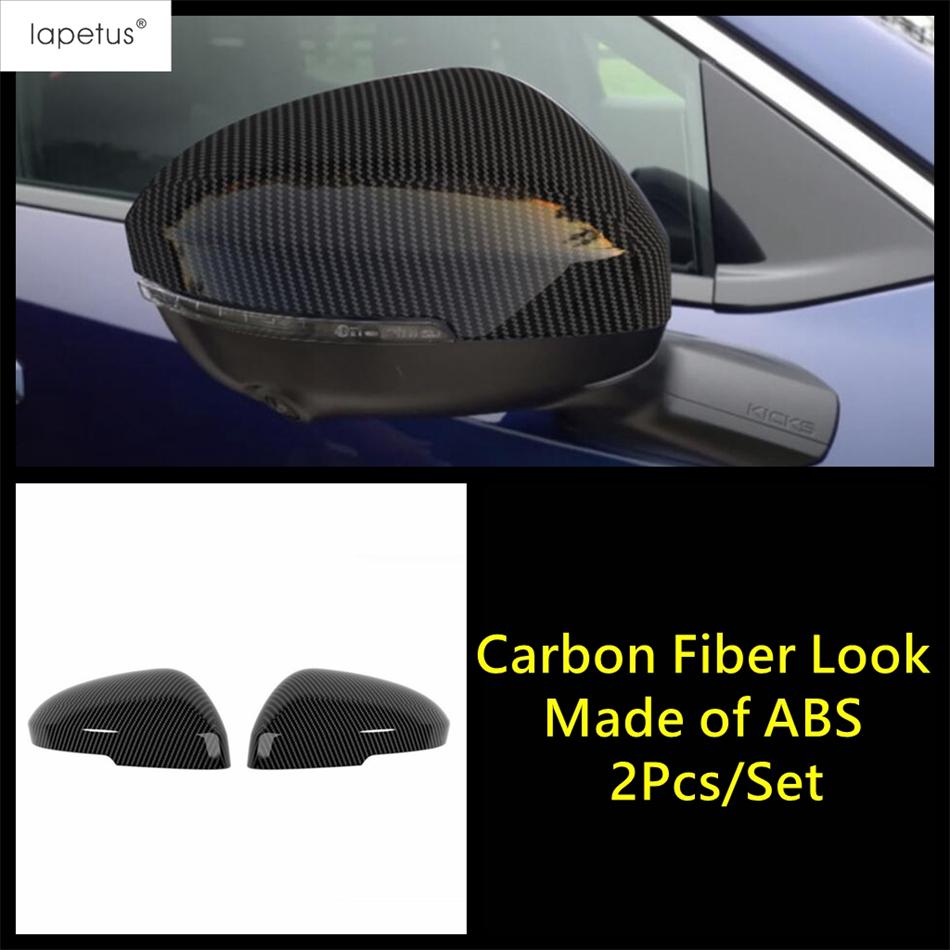 For Nissan Kicks 2025 2026 Rearview Mirror Protection Cap Case Cover Trim ABS Chrome / Black / Carbon Fiber Accessories Exterior
