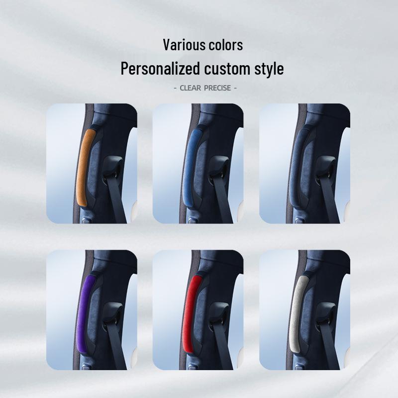 Zeekr 009 Alcantara Suede Rear Armrest Anti-Scratch Sticker