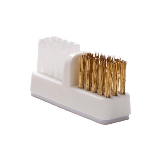 Manicure Drills Brush Soft High Elasticity Anti-Scratch Copper Wire Dual-Use Electric Manicure Machine Drills Grinding Head Brush Nails Accessories