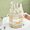 Rotary Cutter Holder Multi-purpose Chopsticks Tableware Rack  Modern for Home Tableware Kitchen Cutlery Chopsticks Holder