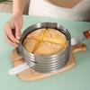 Diy Adjustable Cake Cutter Slicer Mold Bakeware Cutter Cake Slicer Ring Baking Cake Tool Kitchen Baking Accessories