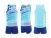 Men's and Women's Track & Field Sportswear: Student Training & Competition Running Vest Set