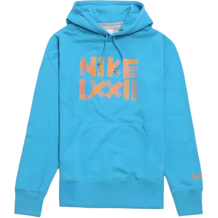 

New Nike SQUAD GRAPHIC PO HOODY Sweatshirt Men s 484624-415 L