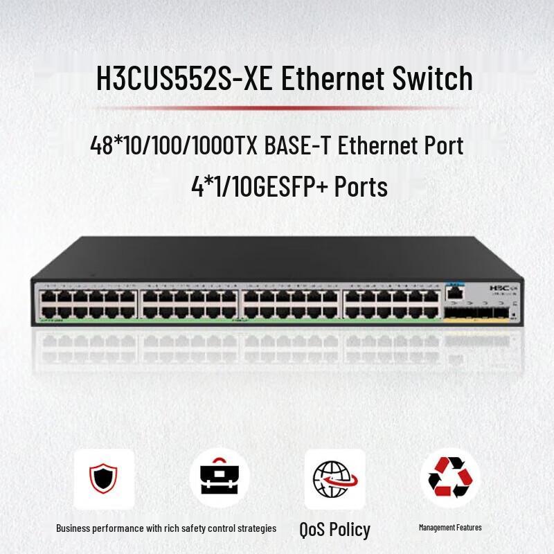 

H3C US552S-XE Managed Ethernet Switch