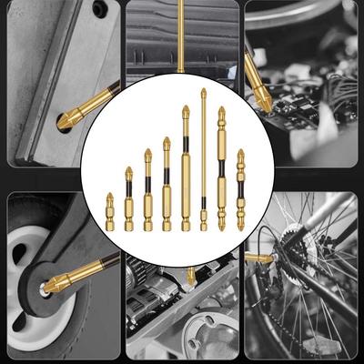 Rutschfester magnetischer PH2 Schraubendreherbit für Bohrmaschinen und Handwerkzeuge