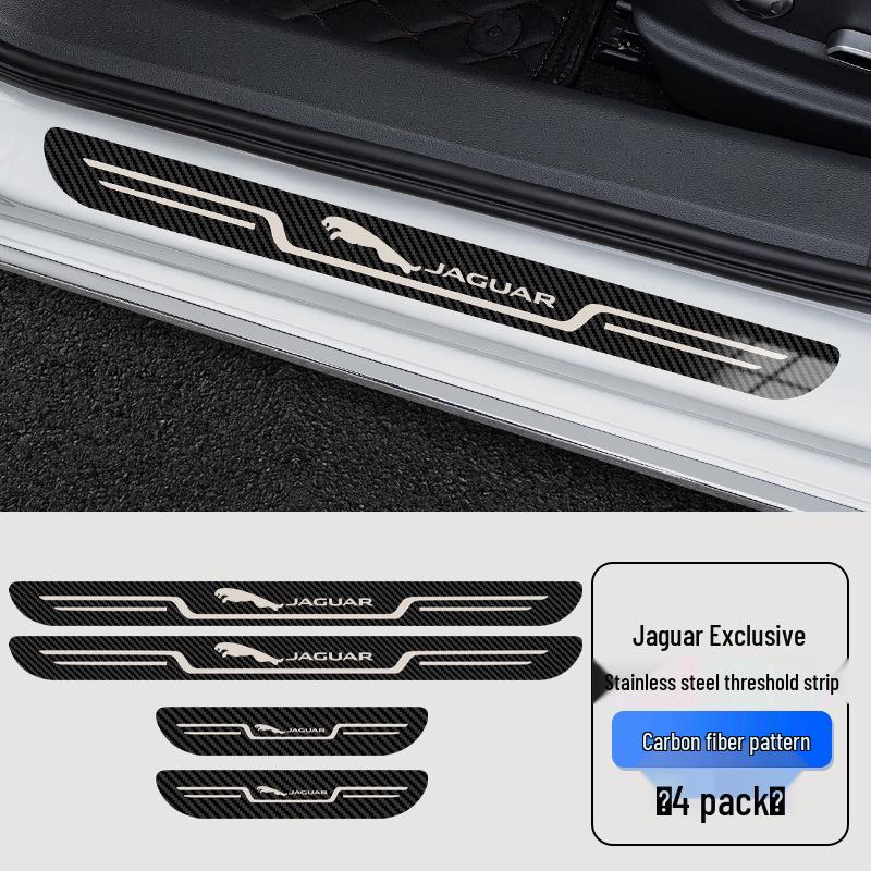 Jaguar XEL XJ F-PACE XFL E-PACE XE XF Car Door Sill Welcome Pedal