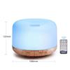 MUJI 500ML Ultrasonic Humidifier: Silent USB Desk Aromatherapy Lamp with Colorful Spray for Bedroom