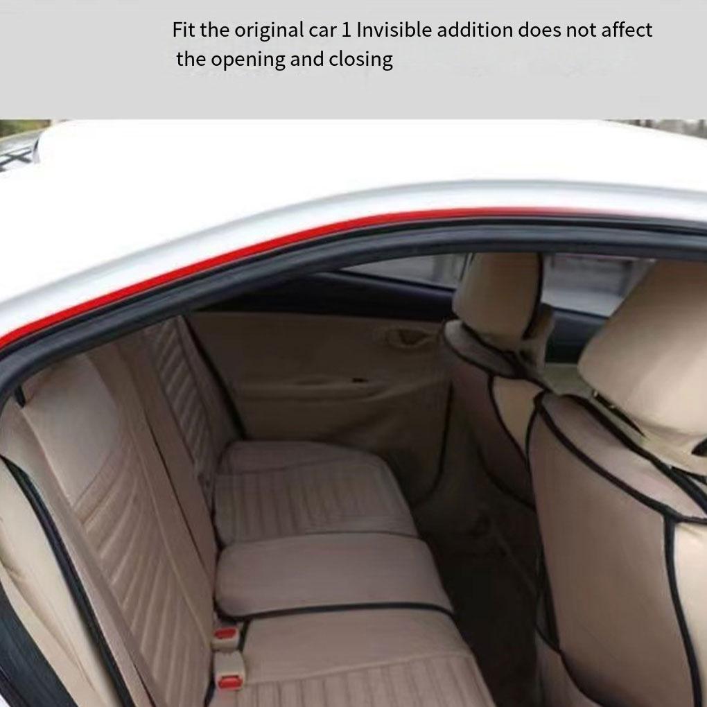 Rubber Flexible Self-Adhesive Door Seal For Easy Application And Has Good Sound Insulation Effect.