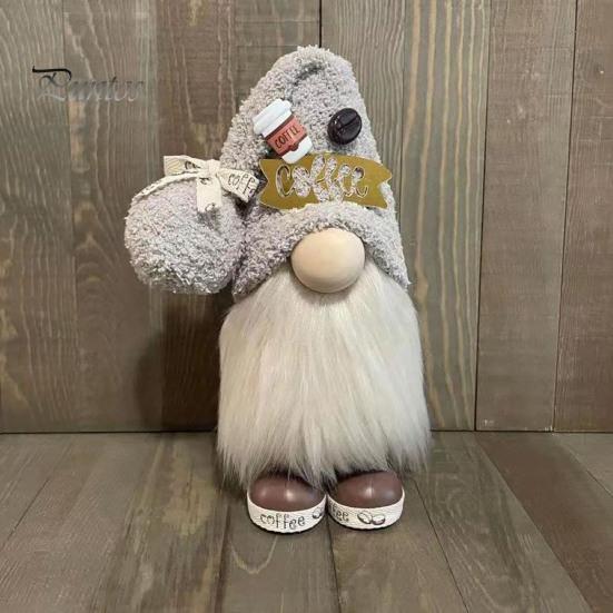 Милая пасхальная игрушка Безликий гном Супермягкий Яркий цвет Очаровательный внешний вид Большой нос Носит Декор для вечеринки Украшение Устойчивый Набитая кукла-гном Декор