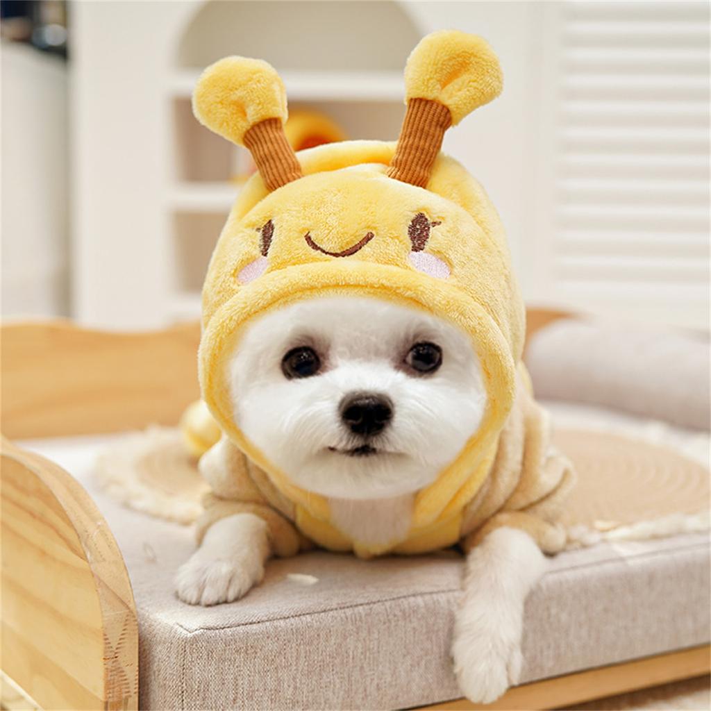 Fleece-lined Flannel Four-legged Pet Clothing For Dogs And Cats, And Winter Warm Clothing Supplies, Suitable For British Shorthair And  Cats