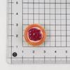 10/100Pc Resin Fruit Egg Tart Series Simulation Food Diy Scrapbook Decoration Crafts Dollhouse Accessories Keychains Materials
