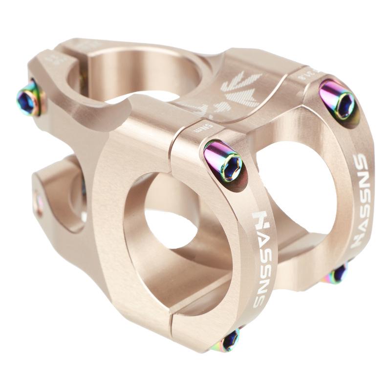 HASSNS 35MM Ultralett Høyfast CNC Aluminium Utfor Terrengsykkel Stem