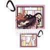 Mini Pouch with Carabiner Clip Featuring Nezuko Kamado from Kimetsu No "Demon Slayer Yaiba"