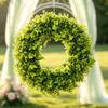 Eucalyptus Green Leaves Wreath - Spring/Summer Door & Window Hanging Decoration