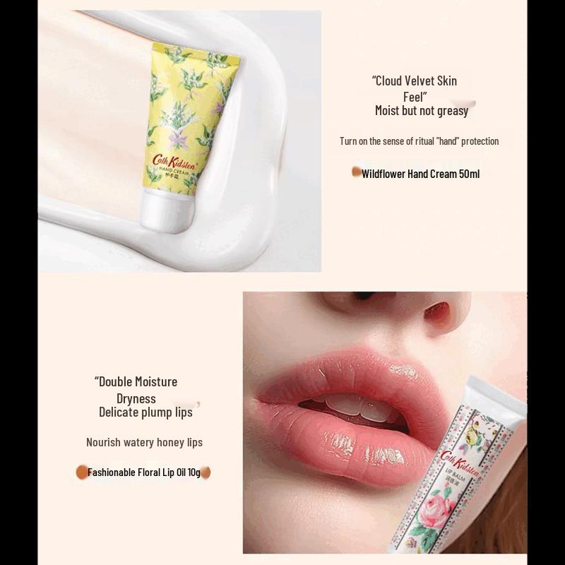 CATH KIDSTON Floral Hand & Lip Care Set