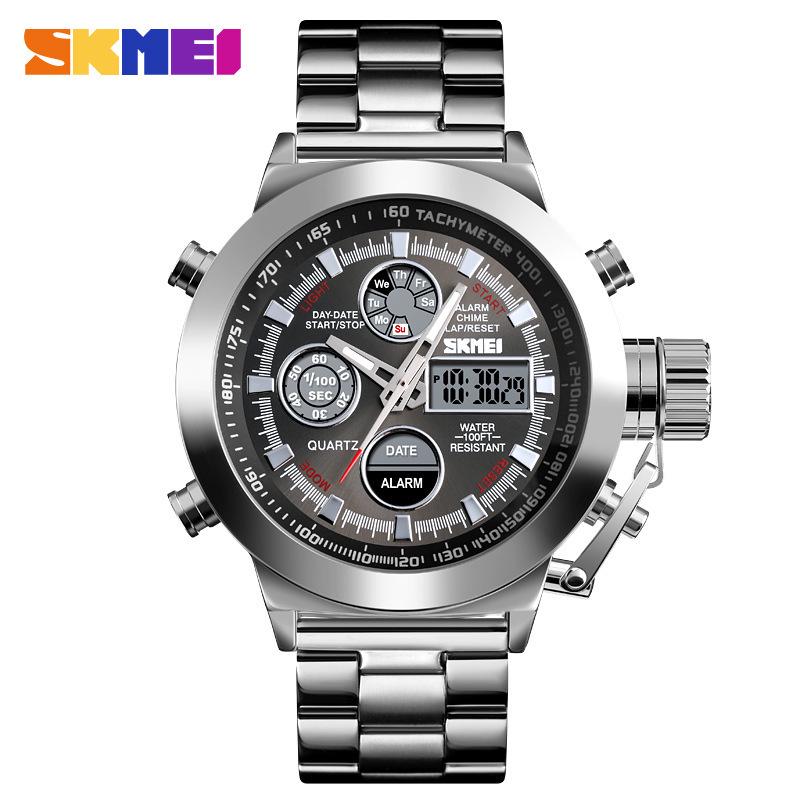 SKMEI 1515 Multifunction Men s Fashion Dual Display Electronic Watch