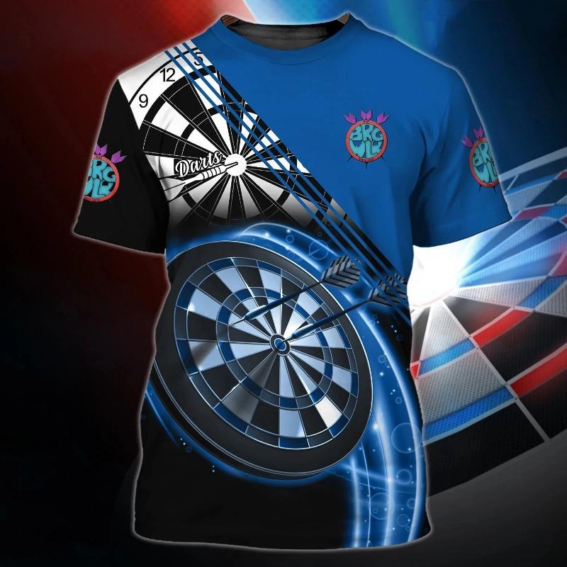 Summer T-Shirts Darts 3D Print T-Shirt Kids O-Neck T Shirt Fashion Casual Kawaii Boys Girls Children Harajuku Tees Tops Clothing
