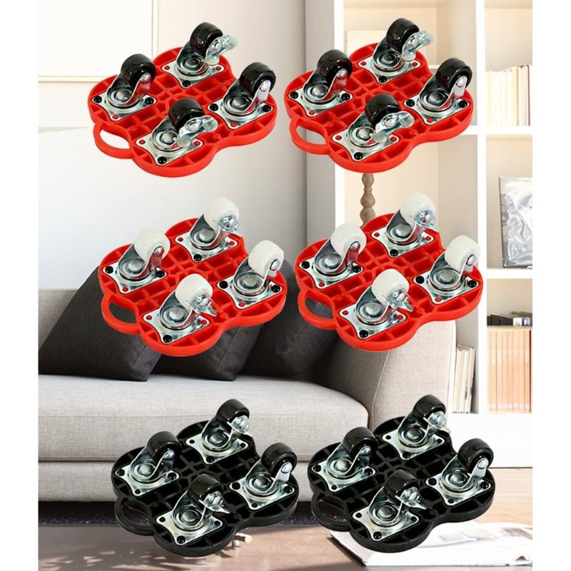 Möbeltransportset Tragbares Möbeltransportwerkzeug Arbeitssparendes Transport-Hebegerät Schweres Zeug Bewegungsradrolle