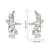 1 Pair Elegant Star Shaped Ear Jewelry Add On Earphone Clip Ornaments For Freeclip 1 2 Hearing Device