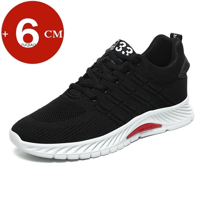 

Мужские кроссовки, увеличивающие рост, скрытые каблуки, дышащая обувь для мужчин, увеличивающая рост, стелька 6 см, спортивная повседневная обувь для увеличения роста 37