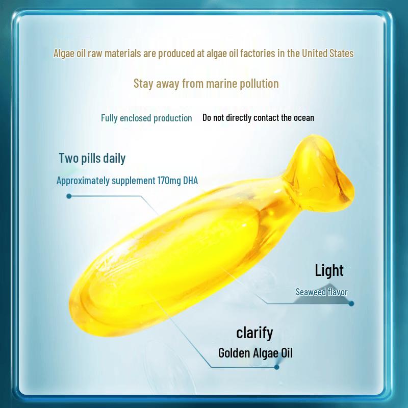 By-Health DHA Algae Oil Softgels for Kids & Teens