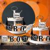 Halloween Tiered Tray Decor Wood Sign Holiday Party Decoration