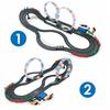 [5] Electric Giant Car Race Track 600cm Illuminated Z3396