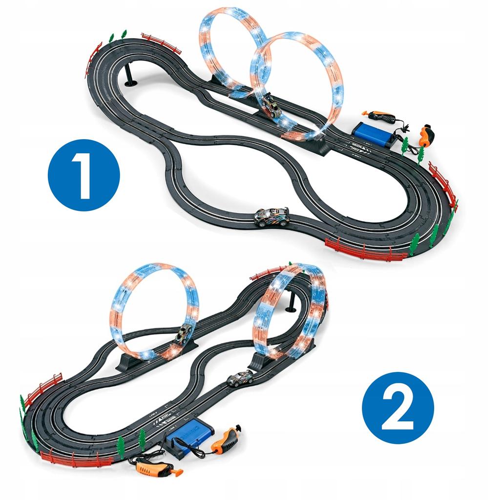 [5] Electric Giant Car Race Track 600cm Illuminated Z3396