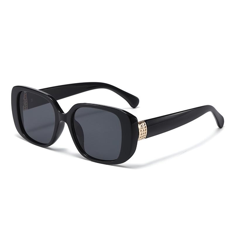 Simple Men s and Women s Style, Fashionable and Versatile Uv-protective Sunglasses9029 чёрный