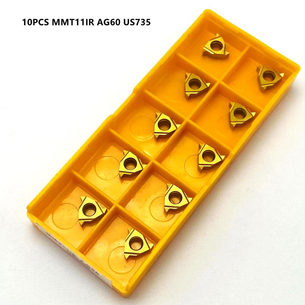 SNR0012M11 SNR0008K11 SNR0010K11 SNR0013N11 SNR0016Q11 Internal Thread Turning Tool holder.10PCS MMT11IR AG60 Carbide Insert SNR