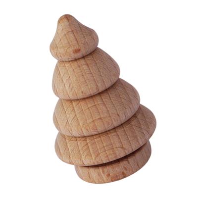 Unbemaltes Holz Baum Steckpuppen Baum Holz Rohling zum Bemalen Basteln Dekoration