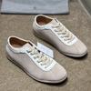 New 2025 Men's Shoes with Frosted Leather Trend Versatile Soft Sole Forrest Gump Shoes Light Luxury Ultra Soft Casual and Fashionable