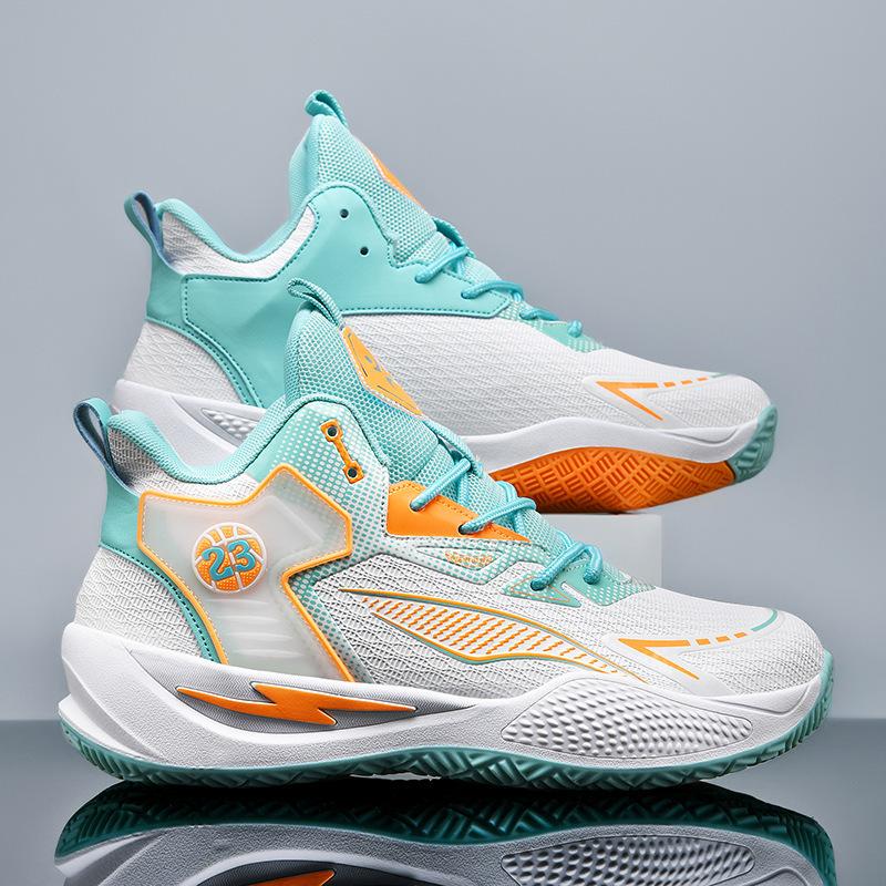 Styleable Leather Basketball FootPairs BigSize 45 Youth Training Practical Couple Basketball FootPairs Basketball FootPairs