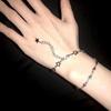 Y2K Small Five-pointed Star Bracelets for Women Girls Personality Hollow Star Bracelet Jewelry Link Chain Wristband Gift