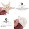 NUOBESTY Magnet Fridge 7PCS Refrigerator Beach Magnets 3D Seashell Conch Shape Sticker Nautical Refrigerator Whiteboard Locker for Home Kitchen