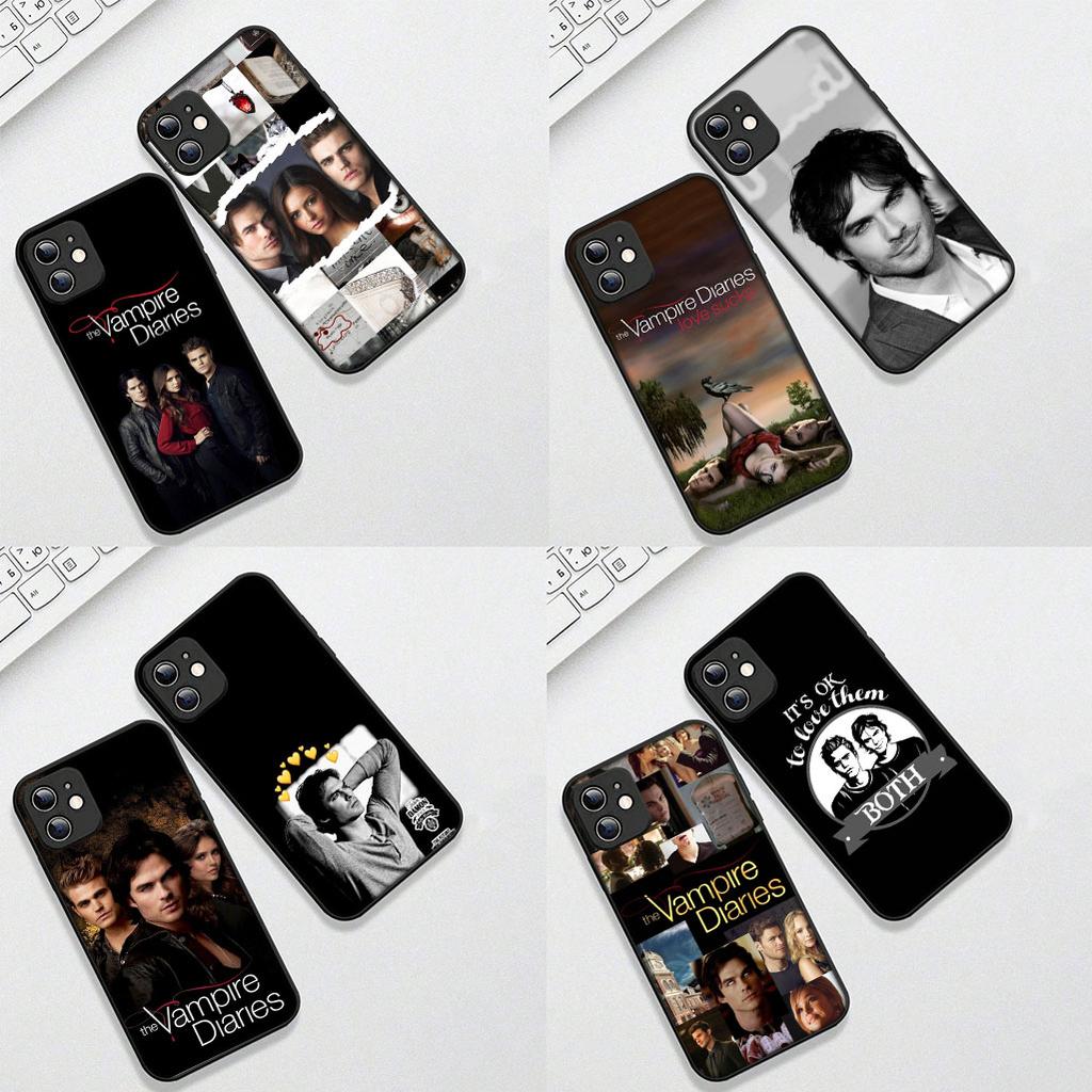 Cover for Apple iPhone 16 15 14 11 Pro Max 6 7 8 Plus + SE2 SE3 SE 2022 2020 8+ Phone Case the Poster Vampires TV Diaries