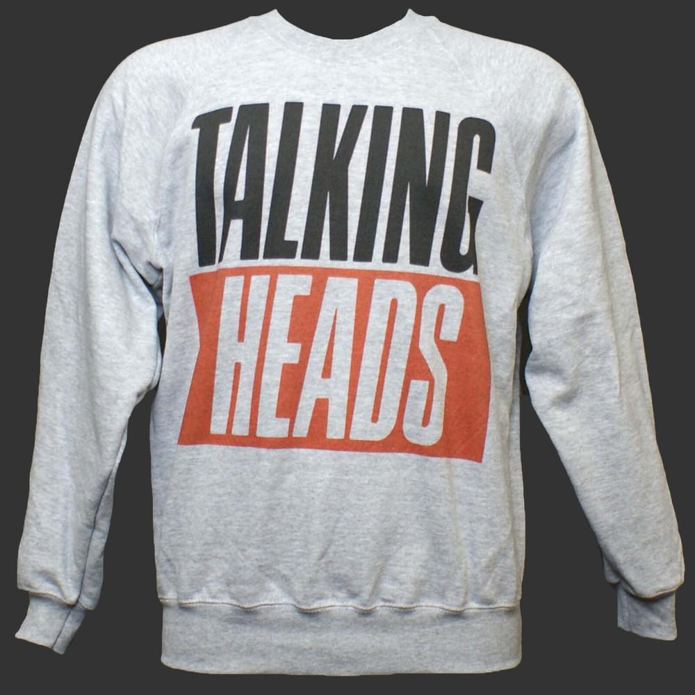 

Talking Heads Art Punk Rock Sweatshirt Jumper Unisex Grey S-3XL M