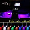 LED Strip Light, 4 Pieces DC 12V Multicolor Car Interior Music Light Underd