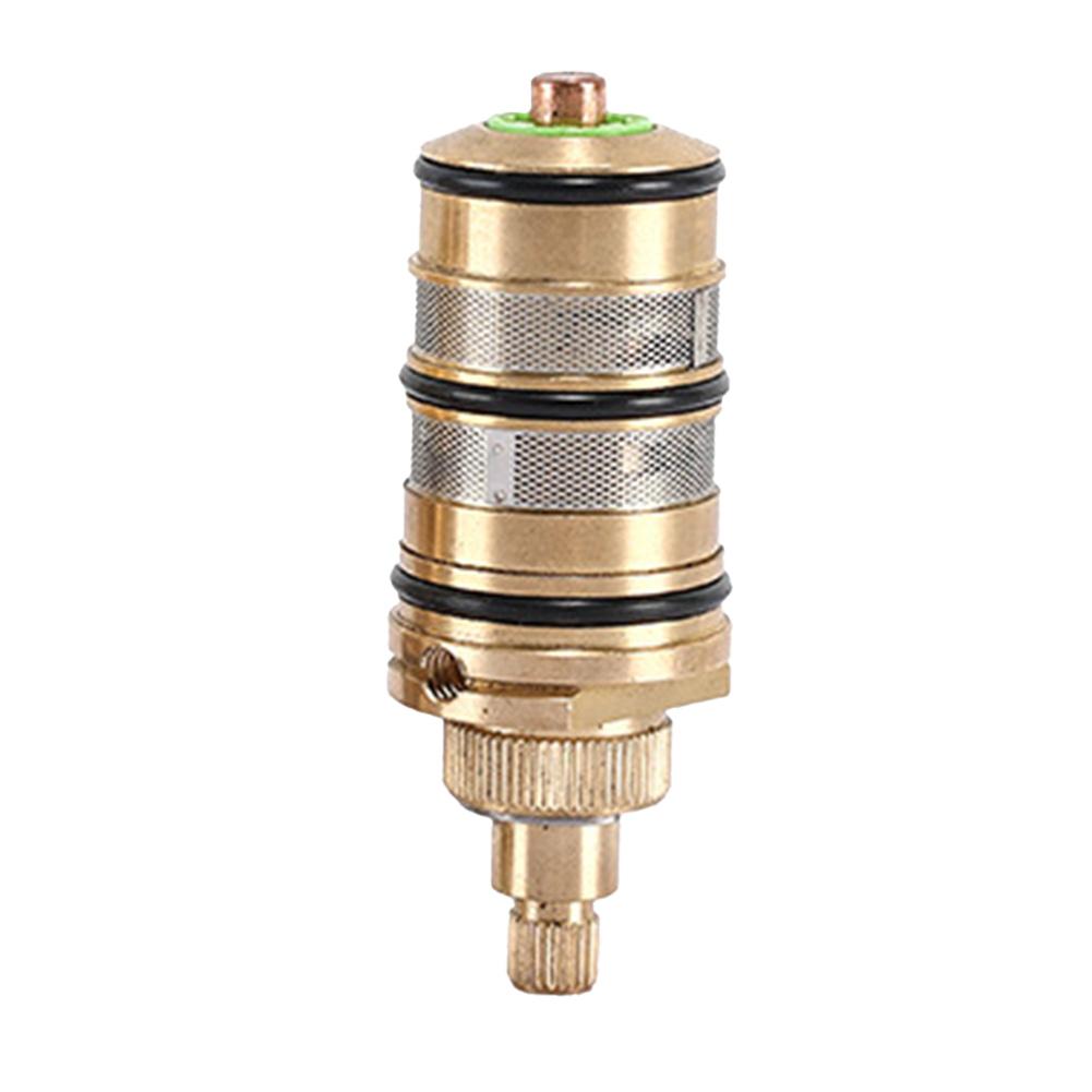 Thermostatic Valve Cartridge Copper for Shower Use Precise Temperature Control Valve Brass Construction and 1167 Lmin Flow Rate