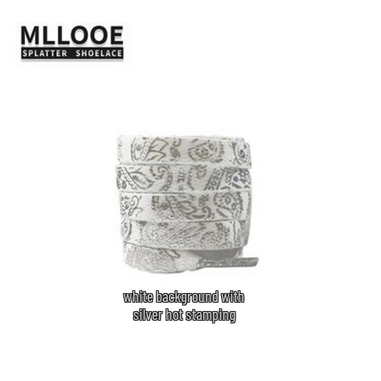 Cashew Flower Shoelaces for Air Force One AF1 & Casual White Sneakers