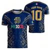 Mexico National Flag Soccer Jersey T-Shirt Men's Eagle Graphic Tee Short Sleeve Summer Football Fan Sportswear Outdoor Casual Top