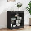 VidaXL Buffet with LED Lights, Cabinet with Lighting, Storage Furniture, Living Room Organizer, 836694