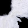 White Swallow Angel Feather Wings Adjustable Elastic Strap Kid Costume Party Supplies for Holiday Decor