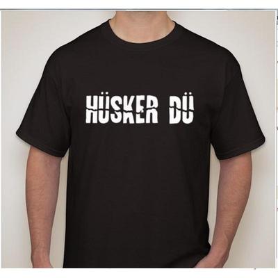Husker Du Thrash Hardcore Punk Rock Band T Shirt