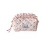 Korean-Style Plaid Makeup Bag: Little Cherry Skincare & Toiletries Travel Storage