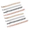 20pcs/Lot 50mm 70mm Extended Extension Chains Tail Extender Chain For Jewelry Making Findings Connectors Supplies
