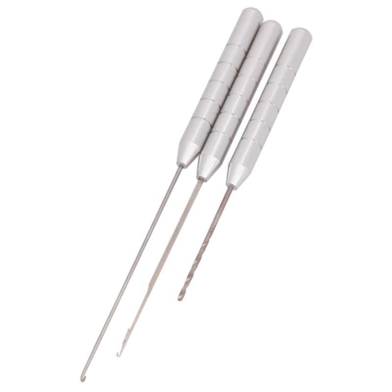 3 in1 Carp Fishing Rigging Baits Needle Baiting Rig Tool Fish Drill Easy to Use