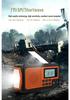Solar-Powered Multi-Function Emergency Radio and Flashlight with Hand Crank and Power Bank